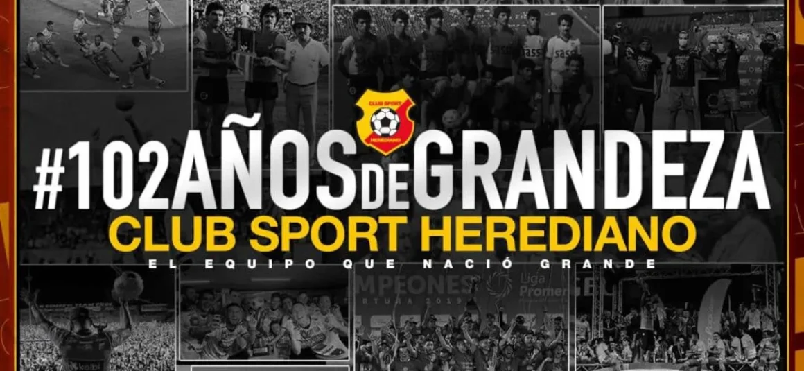 ¡De manteles largos! Herediano celebra 102 años de historia