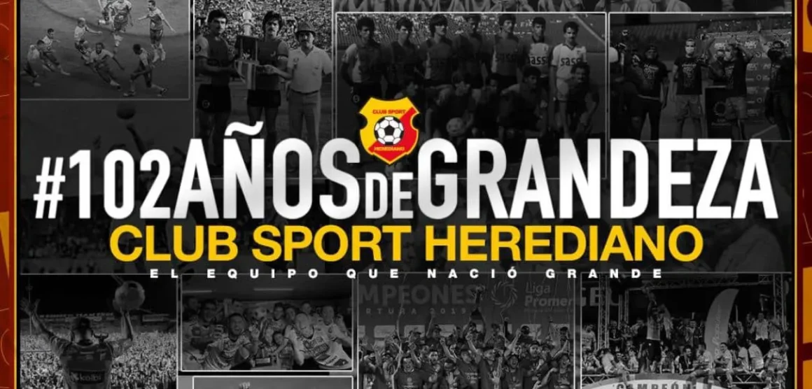 ¡De manteles largos! Herediano celebra 102 años de historia