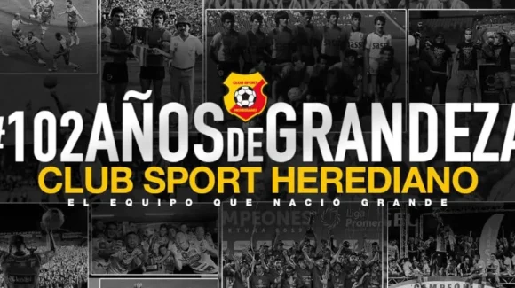 ¡De manteles largos! Herediano celebra 102 años de historia ¡De manteles largos! Herediano celebra 102 años de historia
