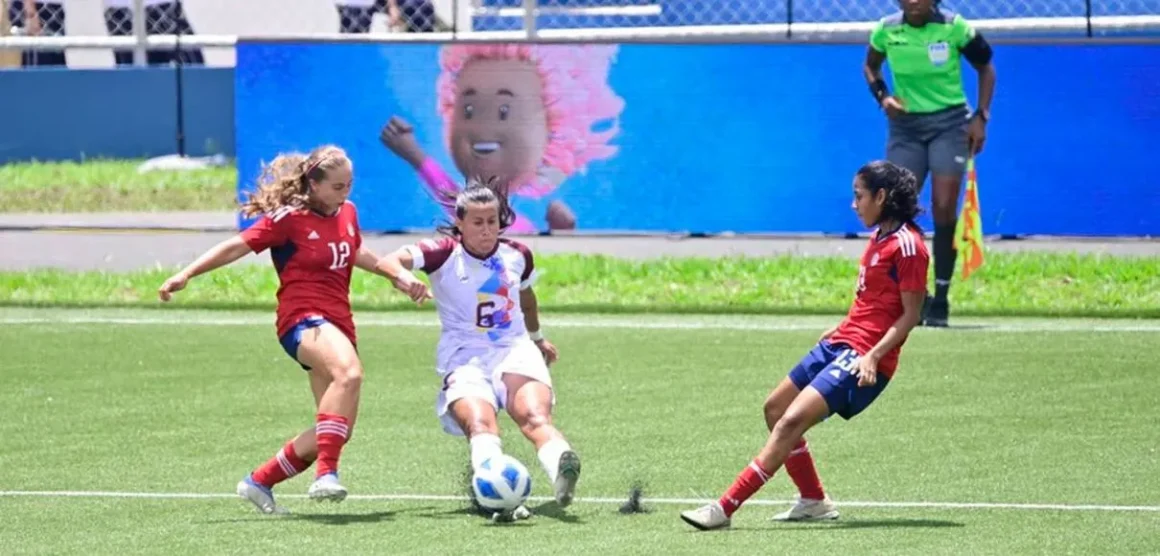 ¡Paliza! Sele femenina cayó derrotada en debut de Juegos Centroamericanos