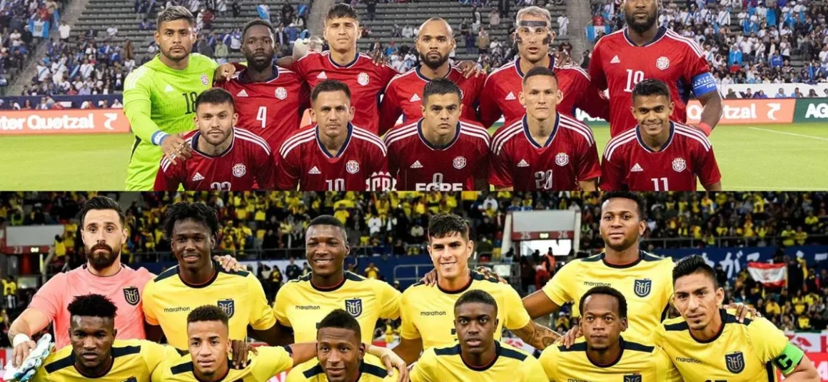 Costa Rica buscará su primera victoria ante Ecuador en 31 años