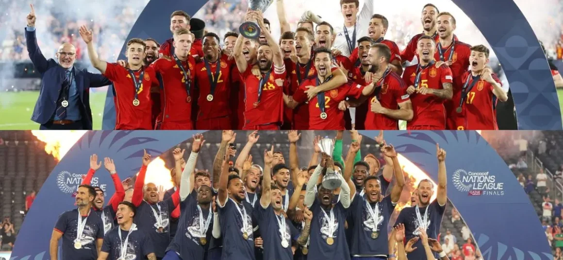 España y Estados Unidos; los ganadores de las Nations League