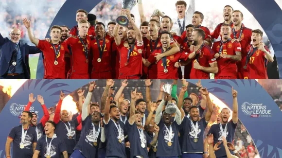 España y Estados Unidos; los ganadores de las Nations League