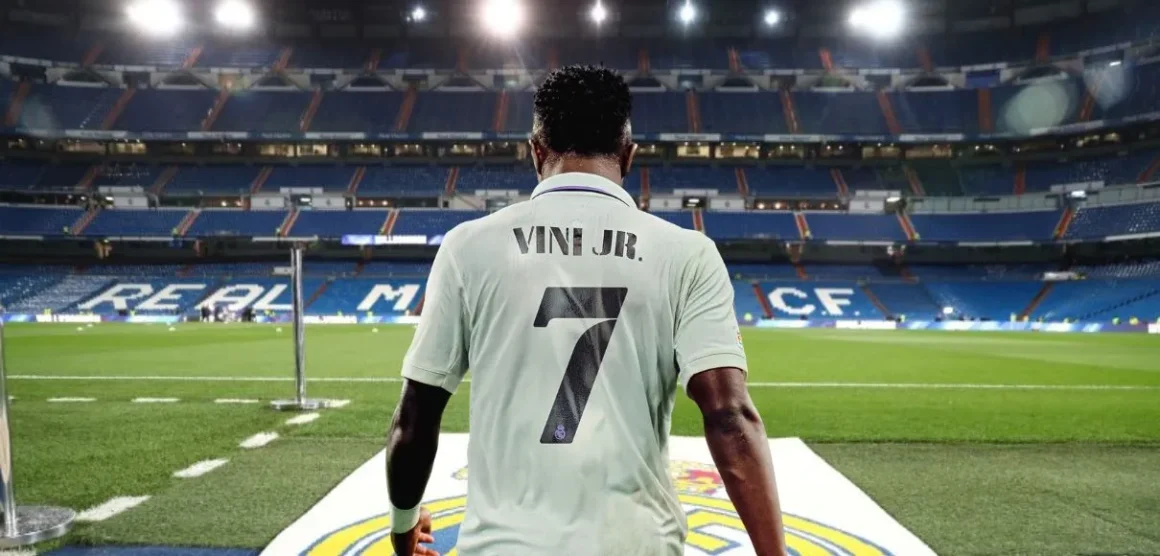 Vinicius Jr portará el emblemático número 7 en el Real Madrid