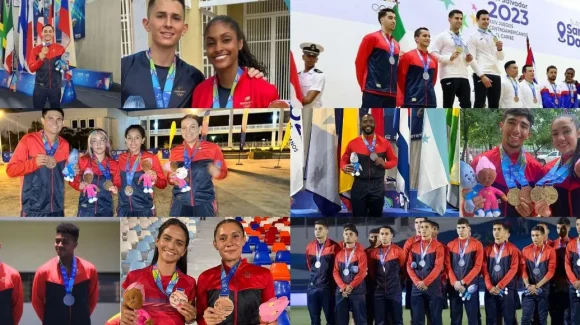 ¡Orgullo! Costa Rica rompió el récord de medallas en los Juegos Centroamericanos