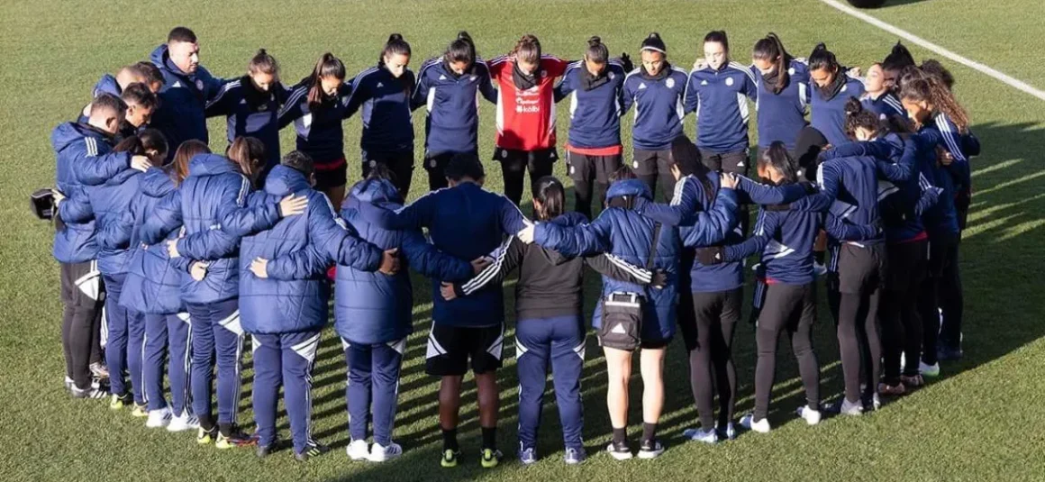 Sele femenina termina preparativos de cara al amistoso ante Sudáfrica Sele femenina termina preparativos de cara al amistoso ante Sudáfrica