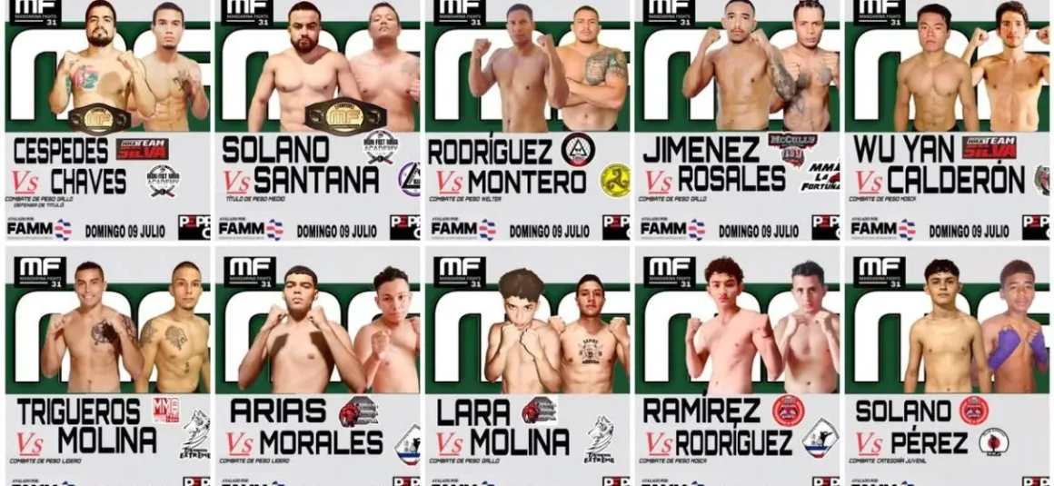 Mandarina Fights regresa con su evento el MMA MF-31