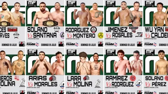 Mandarina Fights regresa con su evento el MMA MF-31