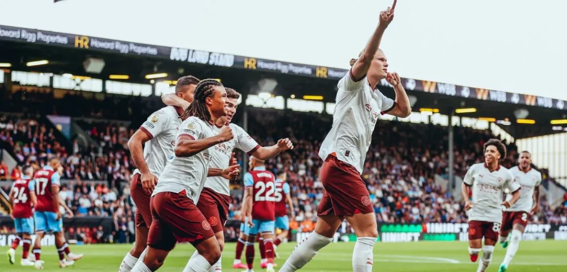 Arrancó la acción en la Premier League, arrancaron los goles de Haaland