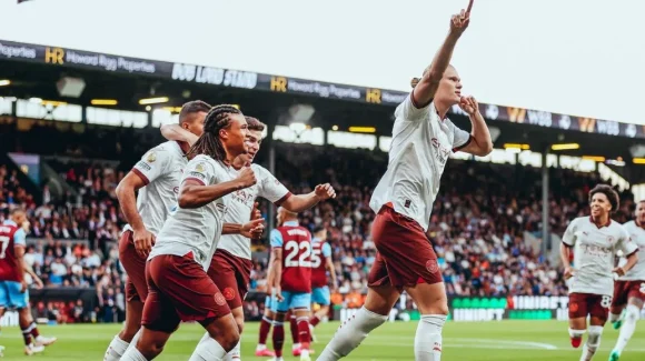 Arrancó la acción en la Premier League, arrancaron los goles de Haaland