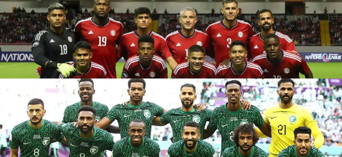 Por quinta vez en la historia Costa Rice se enfrenta a Arabia Saudita Por quinta vez en la historia Costa Rice se enfrenta a Arabia Saudita