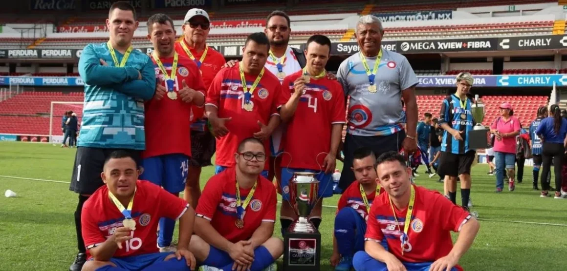 La Sele de personas con Síndrome de Down se dejó el trofeo en México