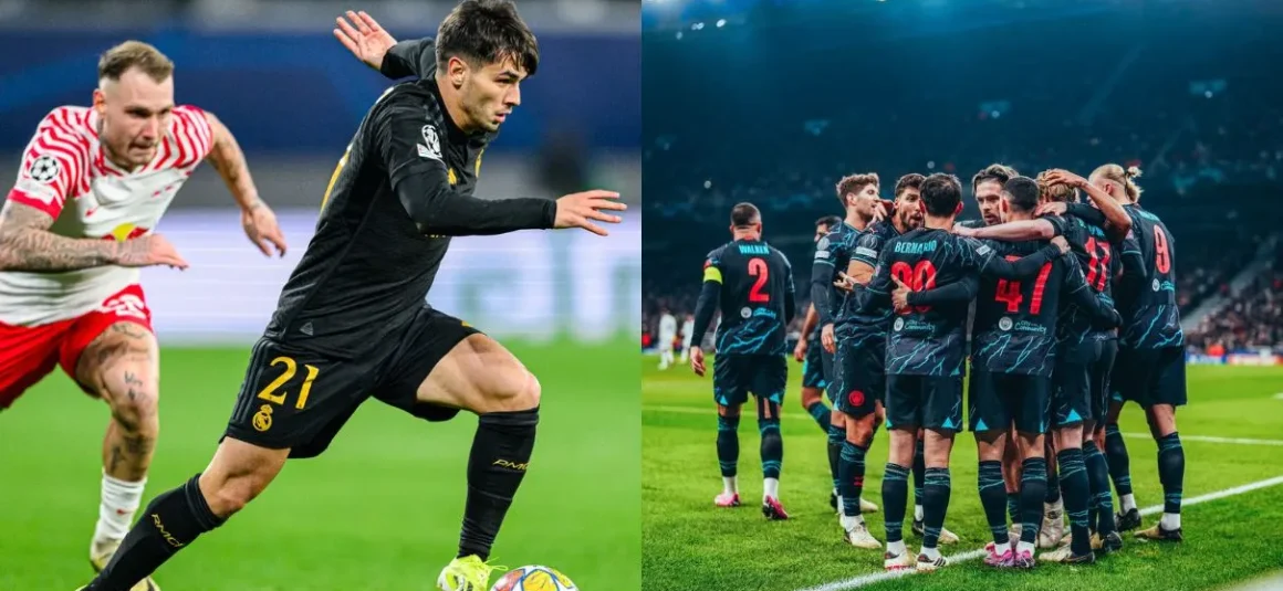 Real Madrid se dejó el juego de ida con polémica; Manchester City avanza a paso firme en Champions