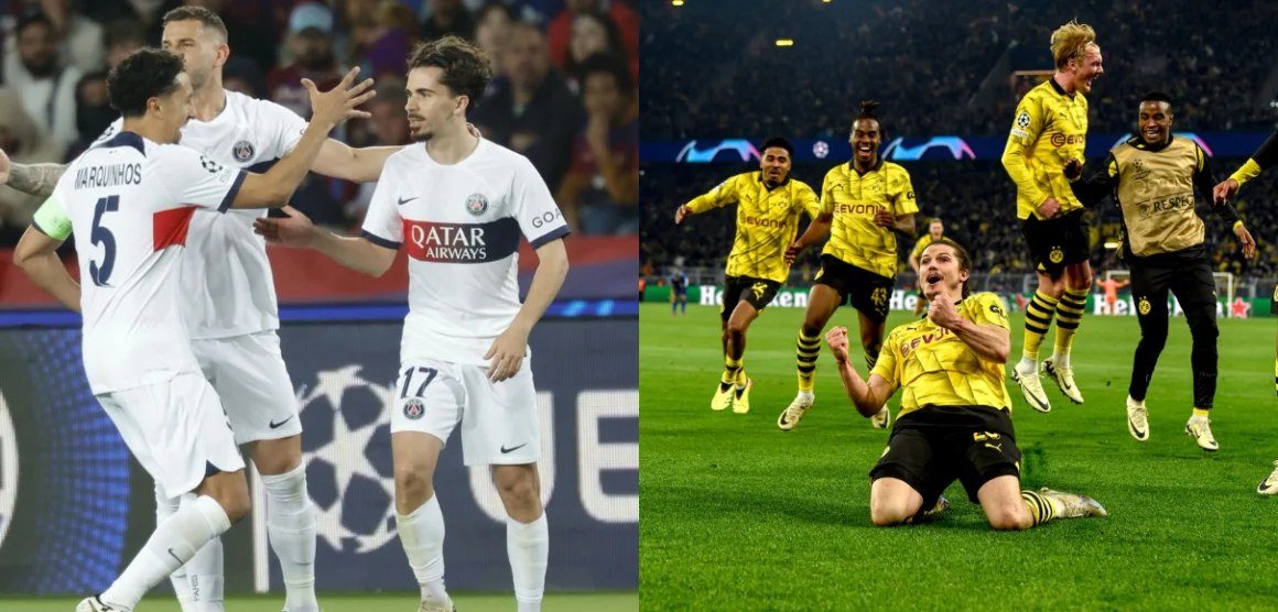 ¡Doble remontada! El PSG y el Borussia avanzan a las semifinales de la Champions