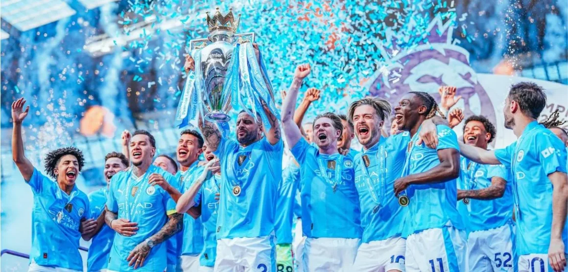 EL MANCHESTER CITY ES TETRACAMPEÓN DE LA PREMIER LEAGUE