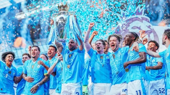 EL MANCHESTER CITY ES TETRACAMPEÓN DE LA PREMIER LEAGUE