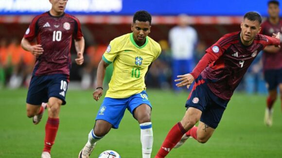 COSTA RICA LE SACÓ UN EMPATE A BRASIL