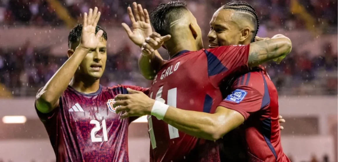 Costa Rica venció 4-0 a San Cristóbal y Nieves