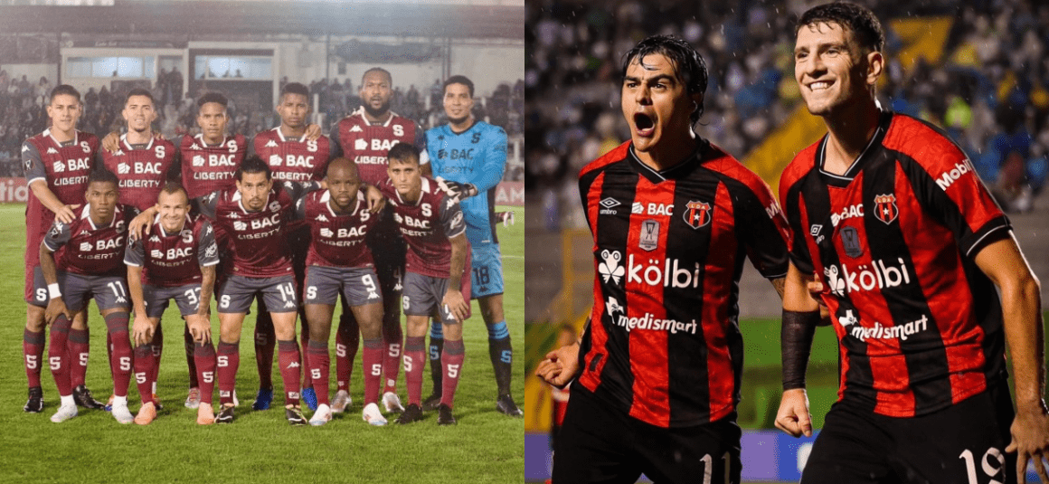 SAPRISSA Y ALAJUELENSE EN SU VISITA EN GUATEMALA