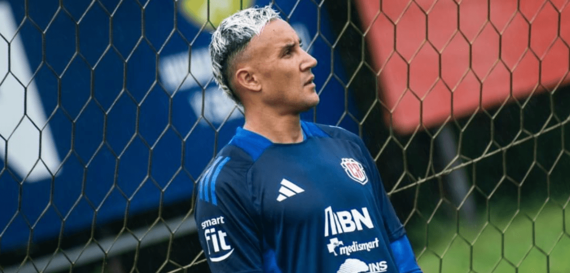 KEYLOR NAVAS ENTRENA CON LA SELE