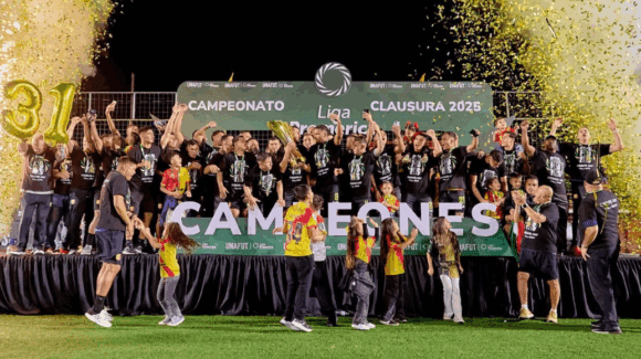 HEREDIANO ES BICAMPEÓN DEL FÚTBOL NACIONAL
