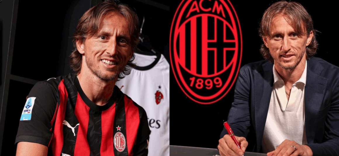 MODRIC NUEVO FICHAJE DEL MILAN