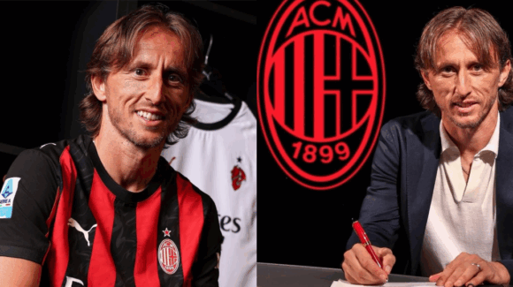 MODRIC NUEVO FICHAJE DEL MILAN