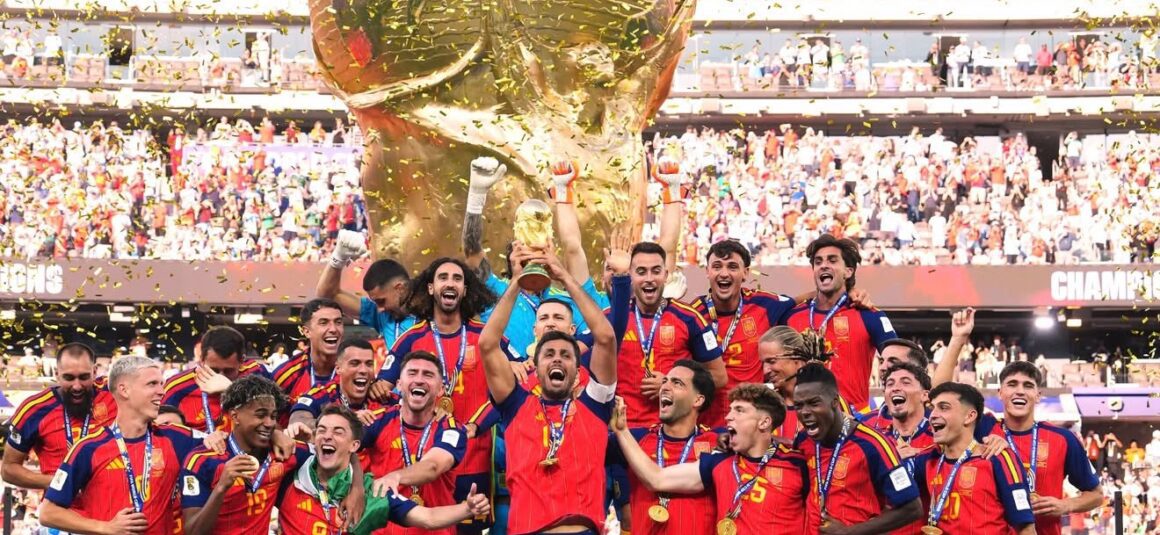 ESPAÑA TOCA EL CIELO, LA NUEVA REINA DEL MUNDO CONQUISTA